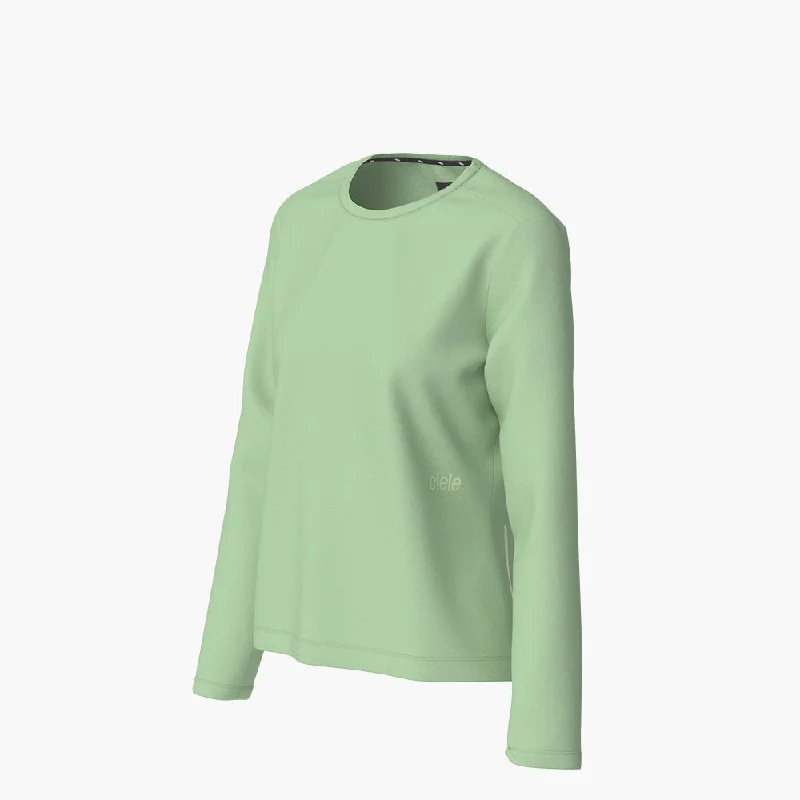 Move With Confidence In Discounted Yoga Outfits W DLYLongsleeve - Spruce