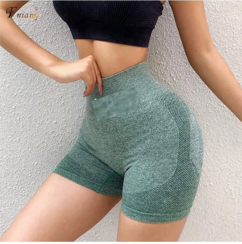 Find Balance In Stylish And Affordable Yoga Wear Women’s shorts (green)