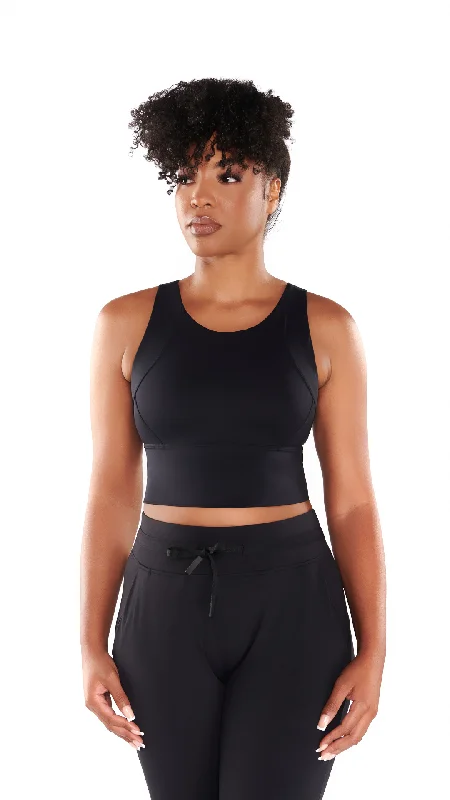 Fashionable Yoga Apparel Now On Sale Yanta Tank Bra - Black
