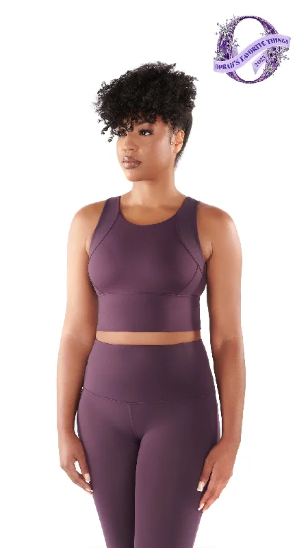 Trendy Yoga Outfits At Budget-Friendly Prices Yanta Tank Bra - Plum