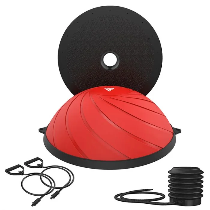 Designed For Movement, Priced For Savings RDX TP Yoga Balance Trainer Half Ball with Resistance Tubes & Air Pump Designed For Movement, Priced For Savings RDX TP Yoga Balance Trainer Half Ball with Resistance Tubes & Air Pump