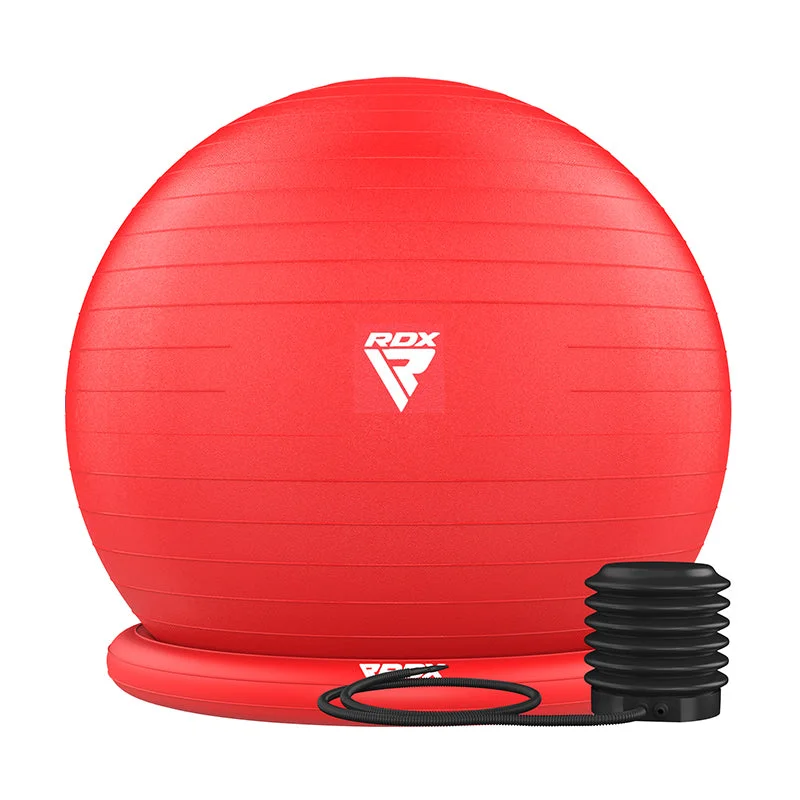 Lightweight, Breathable, And Now More Affordable RDX B2 Inflatable Yoga Ball with Anti-Slip Base, Resistance Tubes & Air Pump Lightweight, Breathable, And Now More Affordable RDX B2 Inflatable Yoga Ball with Anti-Slip Base, Resistance Tubes & Air Pump