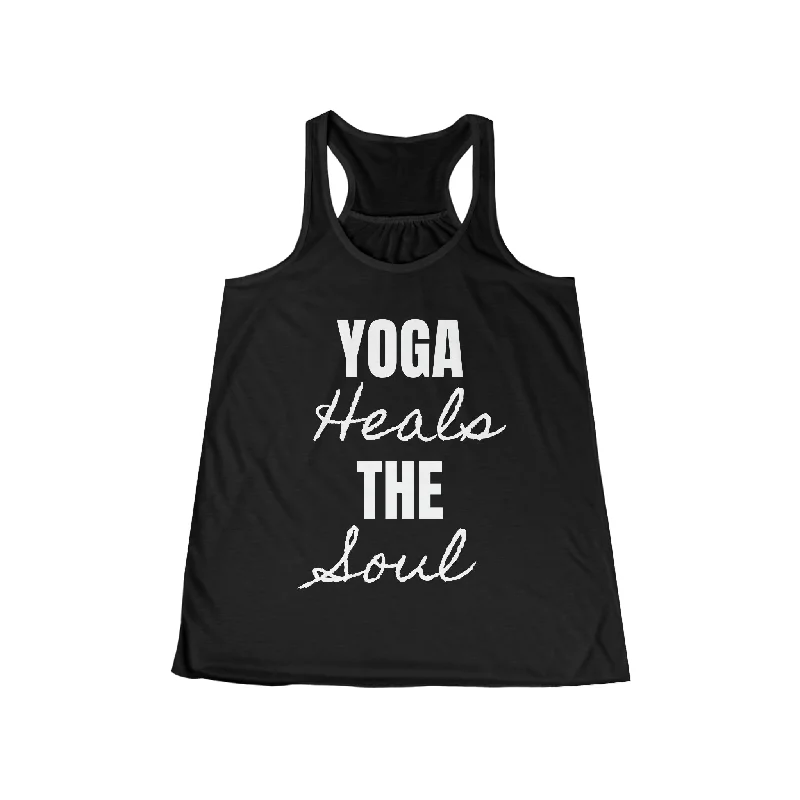 Fashionable Yoga Apparel Now On Sale Yoga Heals The Soul Tank Top