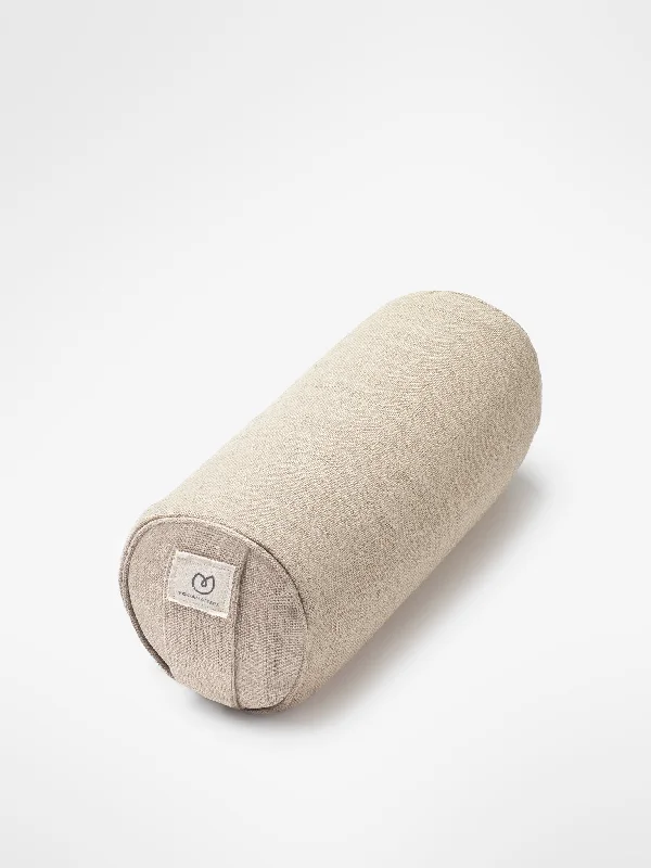 Stretch, Strengthen, And Save Today Yogamatters Hemp Mini Buckwheat Bolster - Natural Stretch, Strengthen, And Save Today Yogamatters Hemp Mini Buckwheat Bolster - Natural