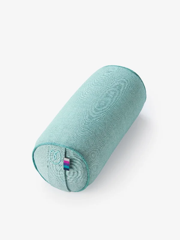 From Mat To Movement, Shop Yoga Deals Yogamatters Organic Cotton Chambray Mini Buckwheat Bolster From Mat To Movement, Shop Yoga Deals Yogamatters Organic Cotton Chambray Mini Buckwheat Bolster