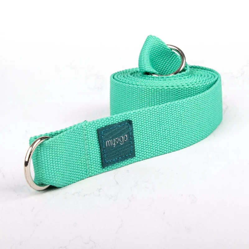 Flex Your Budget With Amazing Yoga Gear Offers 2 in 1 Yoga Belt & Sling - Turquoise