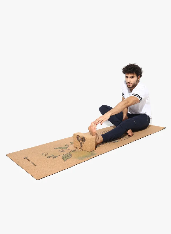 Limited-Time Yoga Gear Sale Align Cork Yoga Block
