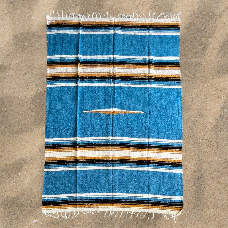 Feel Grounded With Yoga Mats At Discounted Prices Blue Beach Blanket | Baja Diamond