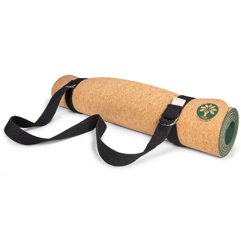 Inner Peace, Outer Savings On Yoga Essentials Black Sling and Mat Strap