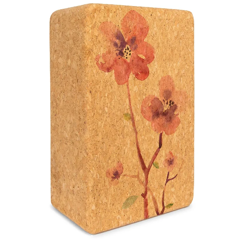 Lightweight, Durable Yoga Accessories At Lower Prices Blossom Cork Yoga Block
