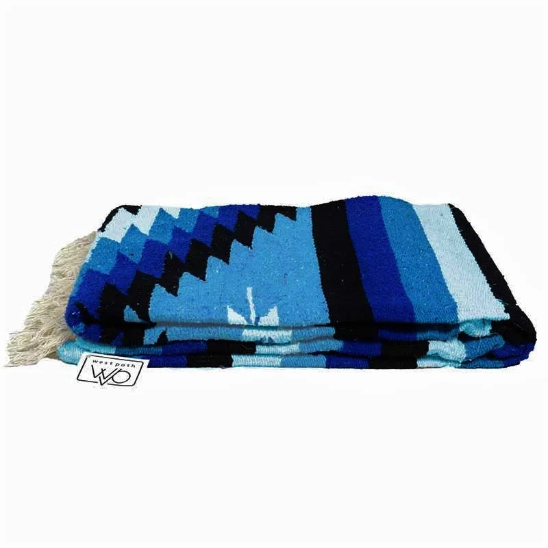 Balance Comfort And Cost With Yoga Discounts Blue Shades Diamond Blanket