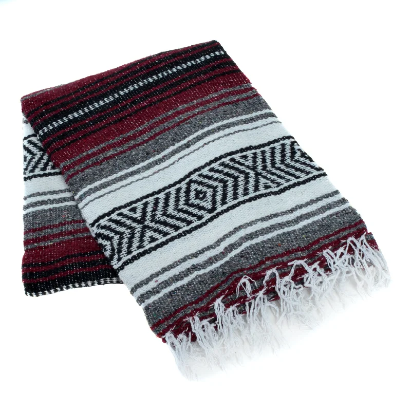 Deepen Your Practice With Budget-Friendly Accessories Classic Mexican Yoga Blankets