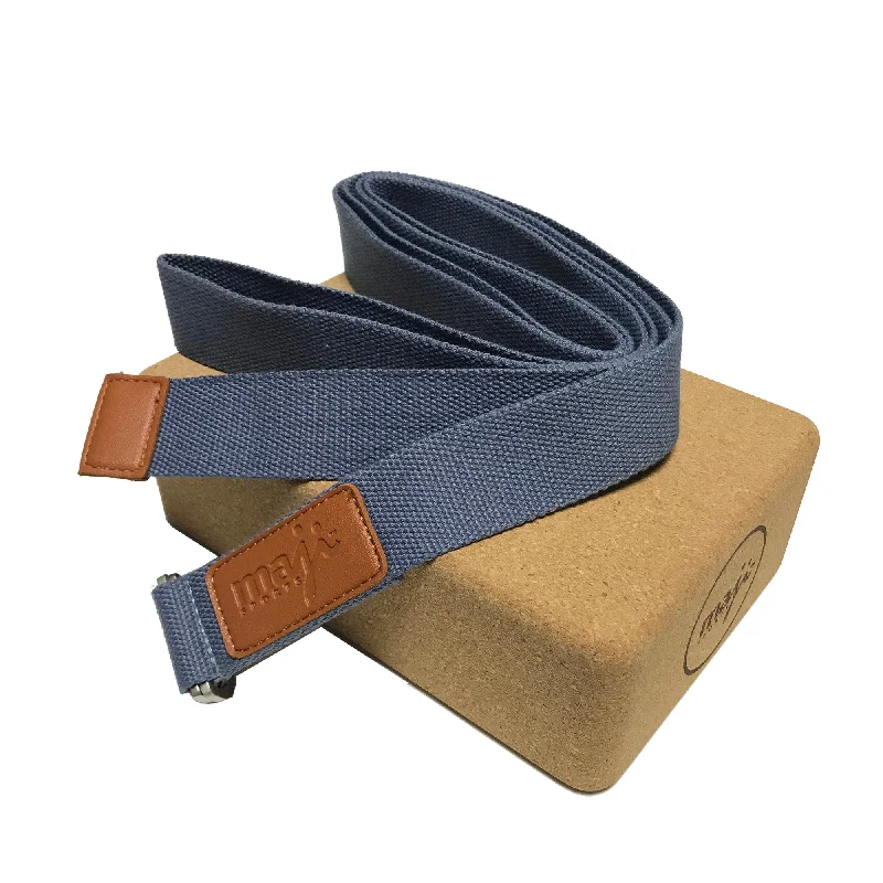 From Mats To Straps, Shop Yoga Deals Today Cork Block & Strap Combo