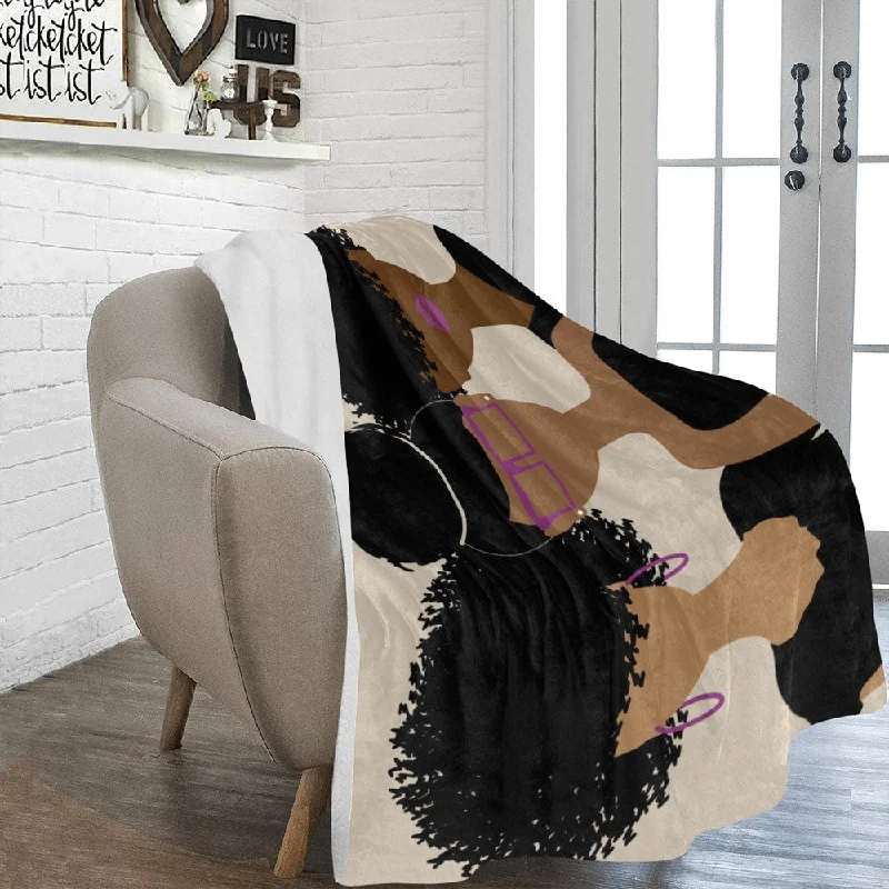The Perfect Fit For Your Yoga Journey, Now On Sale Curly Girl Trio 60x80 Blanket