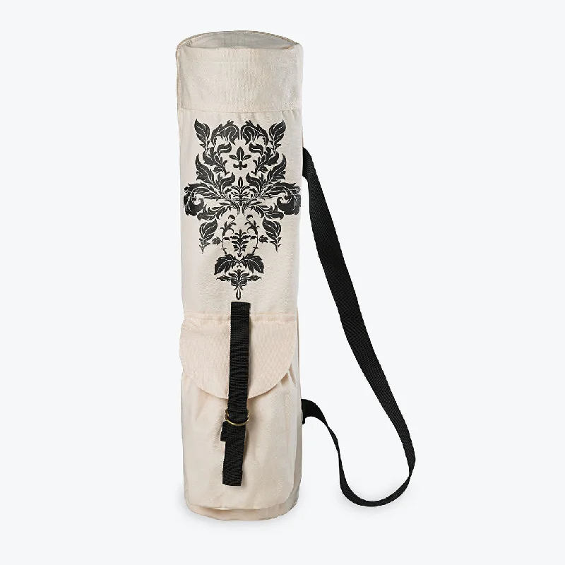 Flexibility Meets Affordability In Our Yoga Sale Damask Printed Yoga Mat Bag
