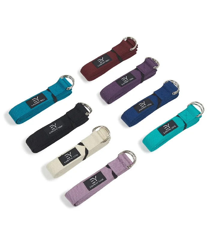 Serenity Starts With Savings On Yoga Gear Everyday Yoga 10 Foot Yoga Strap D-Ring Blue Serenity Starts With Savings On Yoga Gear Everyday Yoga 10 Foot Yoga Strap D-Ring Blue