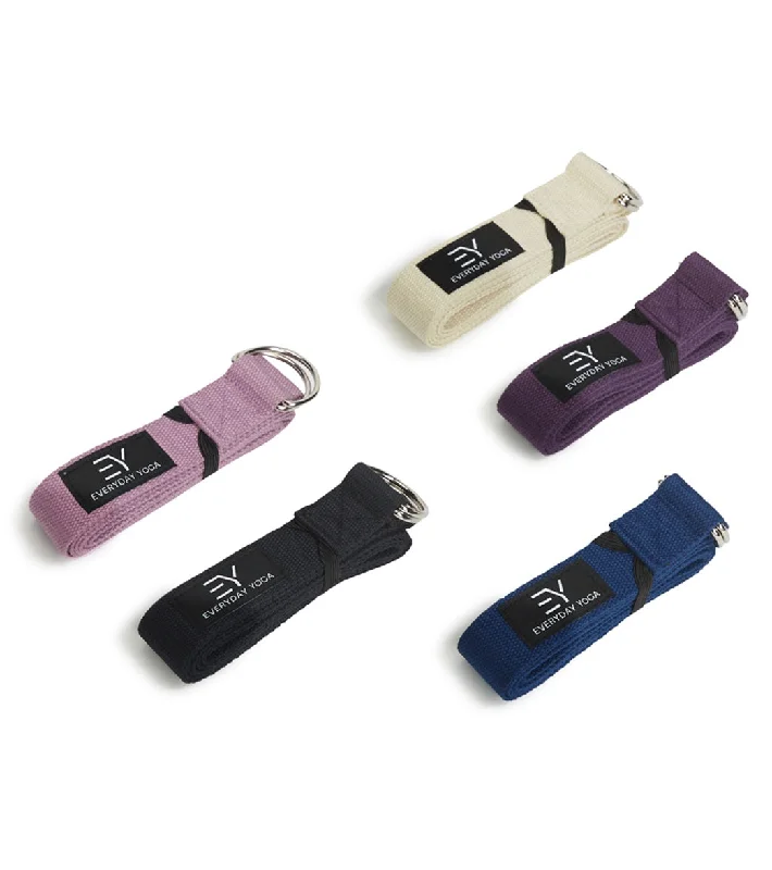 Yoga Essentials At Unbeatable Prices Everyday Yoga 6 Foot Yoga Strap D-Ring True Navy Yoga Essentials At Unbeatable Prices Everyday Yoga 6 Foot Yoga Strap D-Ring True Navy
