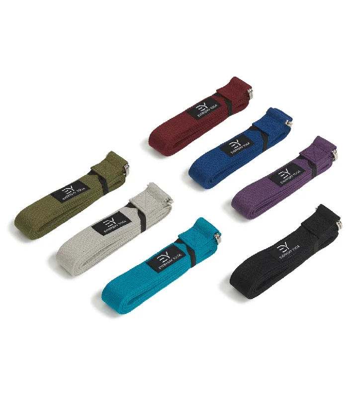 Elevate Your Experience With Must-Have Yoga Gear Everyday Yoga 8 Foot Yoga Strap D-Ring Slate Elevate Your Experience With Must-Have Yoga Gear Everyday Yoga 8 Foot Yoga Strap D-Ring Slate