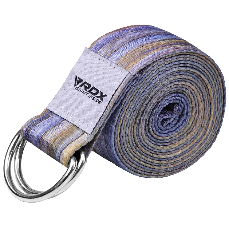 Stretch Your Budget With Our Yoga Sale RDX F1 D-Ring Steel Buckle Cotton Yoga Strap
