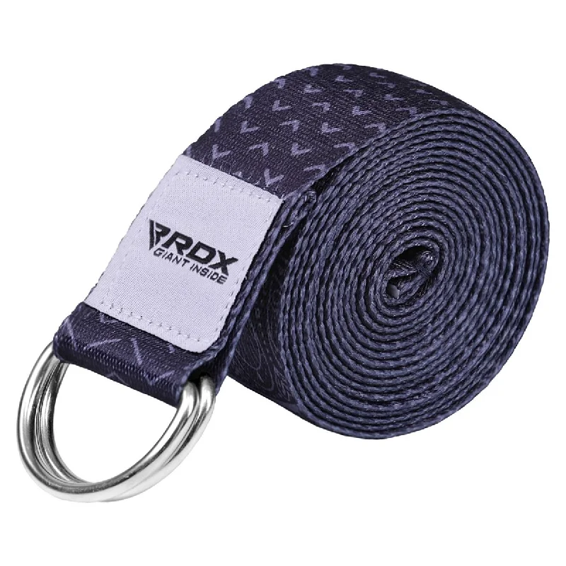 Enhance Every Stretch With Premium Yoga Gear RDX F15 D-Ring Steel Buckle Cotton Yoga Strap Enhance Every Stretch With Premium Yoga Gear RDX F15 D-Ring Steel Buckle Cotton Yoga Strap