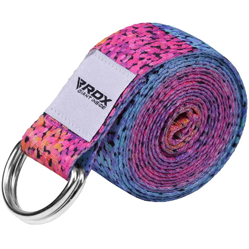 Elevate Your Practice With Discounted Yoga Gear RDX F20 D-Ring Steel Buckle Cotton Yoga Strap Elevate Your Practice With Discounted Yoga Gear RDX F20 D-Ring Steel Buckle Cotton Yoga Strap