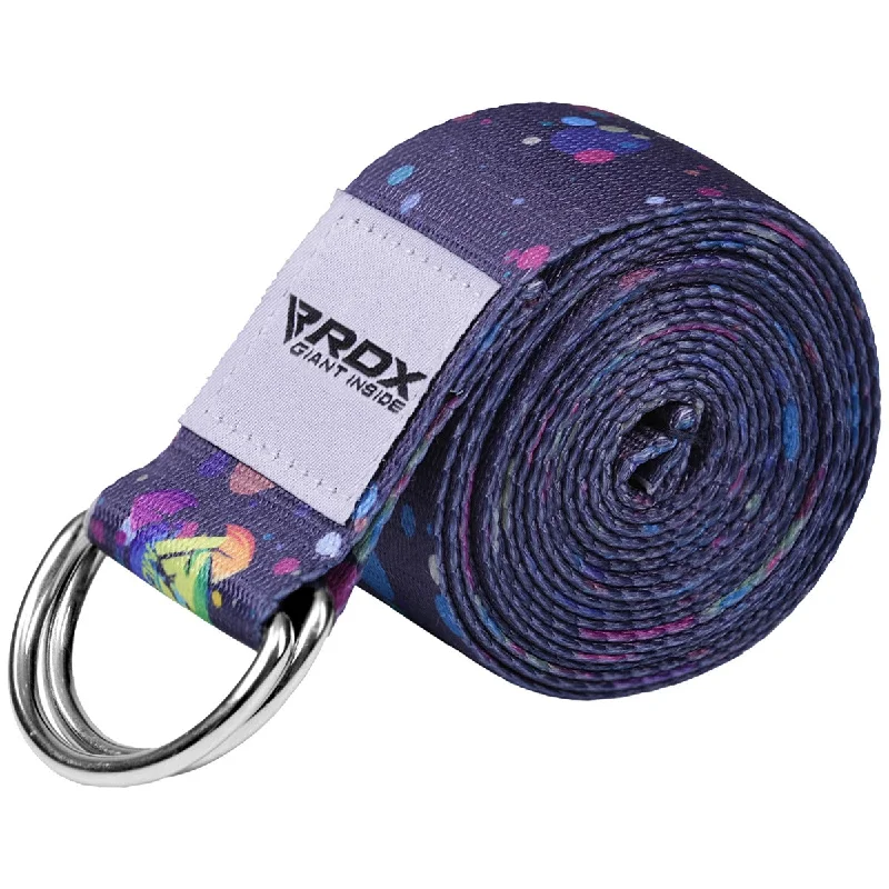 Designed For Movement, Priced For Savings RDX F3 D-Ring Steel Buckle Cotton Yoga Strap Designed For Movement, Priced For Savings RDX F3 D-Ring Steel Buckle Cotton Yoga Strap
