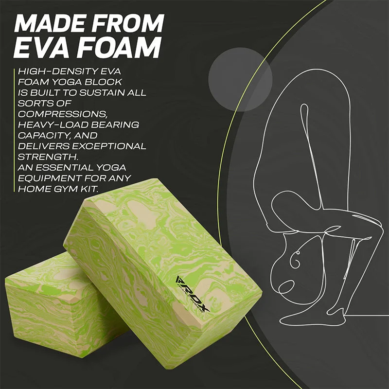 Exclusive Deals On Yoga Mats And Accessories RDX GN EVA Foam High Density Non-Slips Yoga Block Exclusive Deals On Yoga Mats And Accessories RDX GN EVA Foam High Density Non-Slips Yoga Block