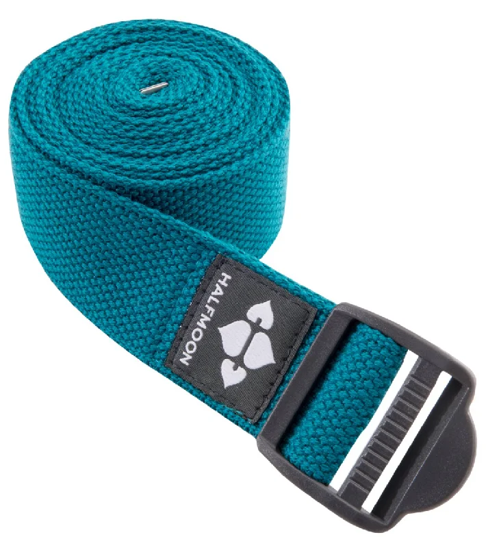 Stretch, Relax, And Save On Yoga Essentials Halfmoon 8' Essential Yoga Strap Glacier
