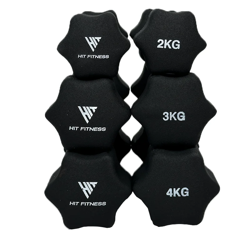 Feel Grounded With Yoga Mats At Discounted Prices Hit Fitness Neoprene Dumbbells Set | 2-4kg