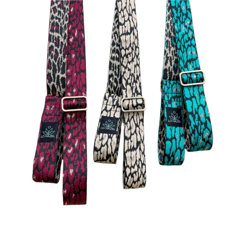 Essential Yoga Tools Now At Unbeatable Prices Leopard Yoga Mat Strap
