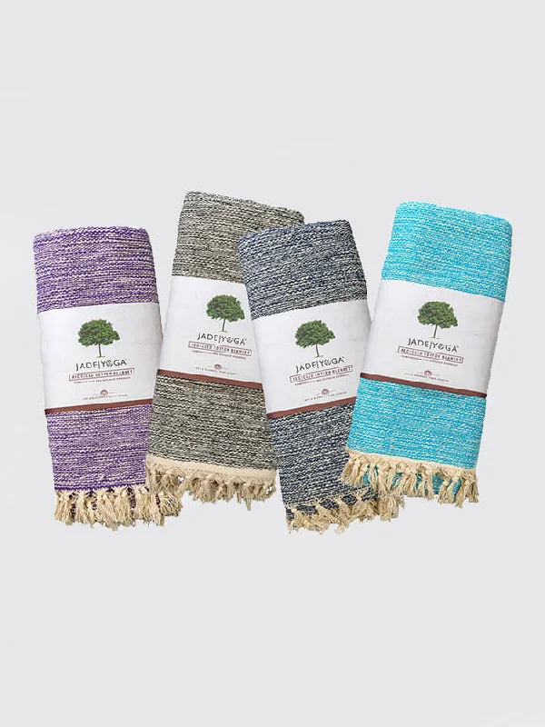 Designed For Movement, Priced For Savings Jade Yoga Recycled Cotton Yoga Blanket