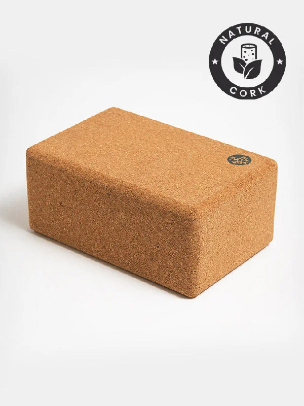 Your Yoga Routine, Upgraded For Less Manduka Cork Yoga Block