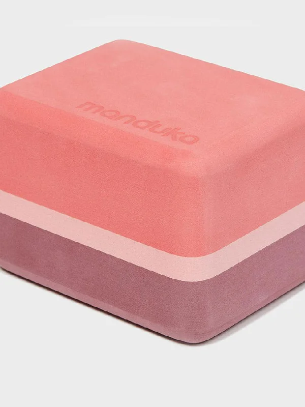 From Mat To Movement, Shop Yoga Deals Manduka Recycled Foam Travel Mini Yoga Block