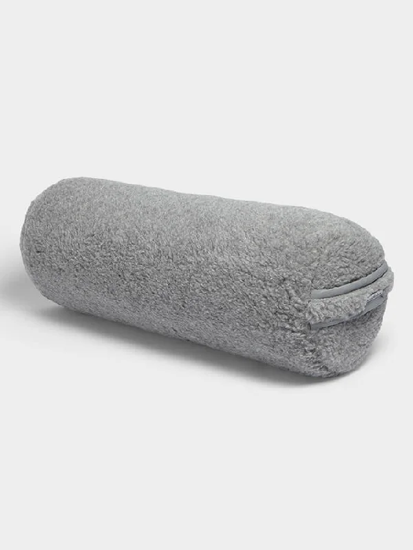 Affordable Comfort With Our Yoga Gear Discounts Manduka Merino Wool Round Meditation Bolster Cushion
