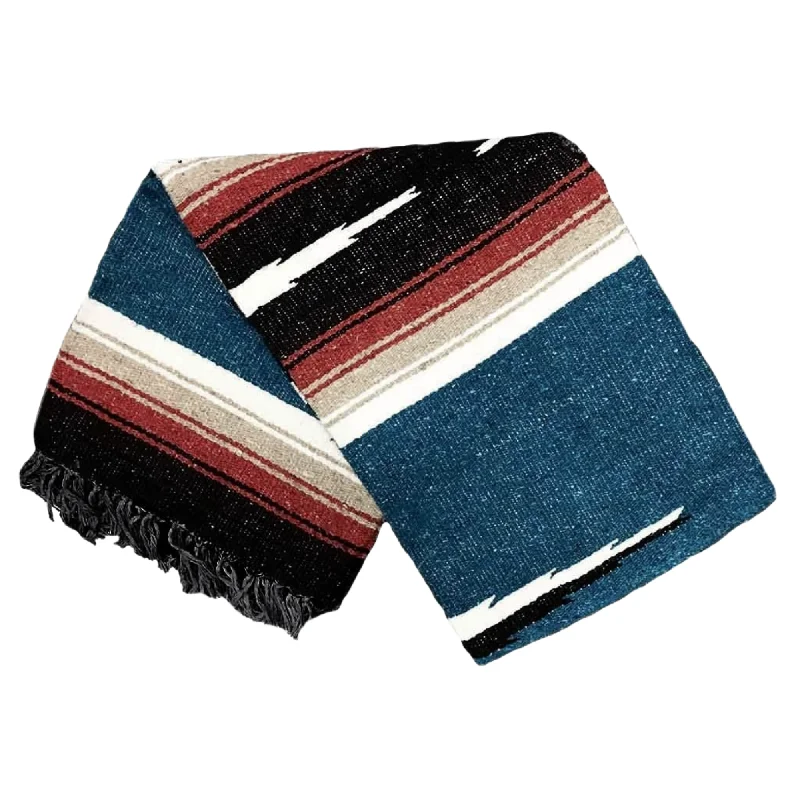 Exclusive Deals On Yoga Mats And Accessories Harvest Moon Diamond Baja Blanket - Blue