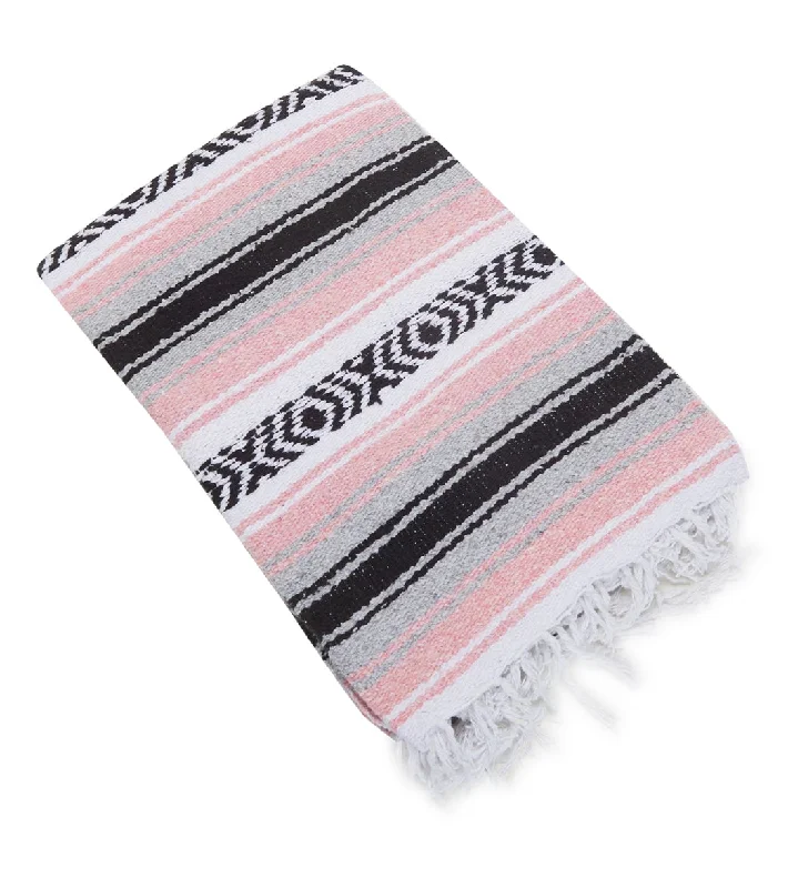 Support Your Flow With Discounted Yoga Equipment Native Yoga Heavy Weight Falsa Mexican Yoga Blanket Light Pink Support Your Flow With Discounted Yoga Equipment Native Yoga Heavy Weight Falsa Mexican Yoga Blanket Light Pink