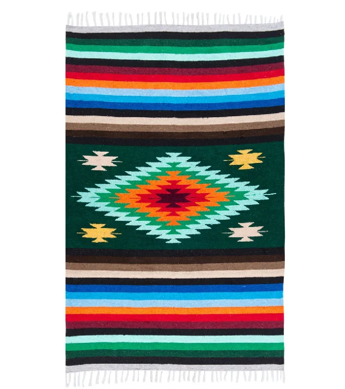 Perfect Support, Perfect Price On Yoga Props Native Yoga Super Diamond Mexican Yoga Blanket (Colors May Vary) Green Perfect Support, Perfect Price On Yoga Props Native Yoga Super Diamond Mexican Yoga Blanket (Colors May Vary) Green