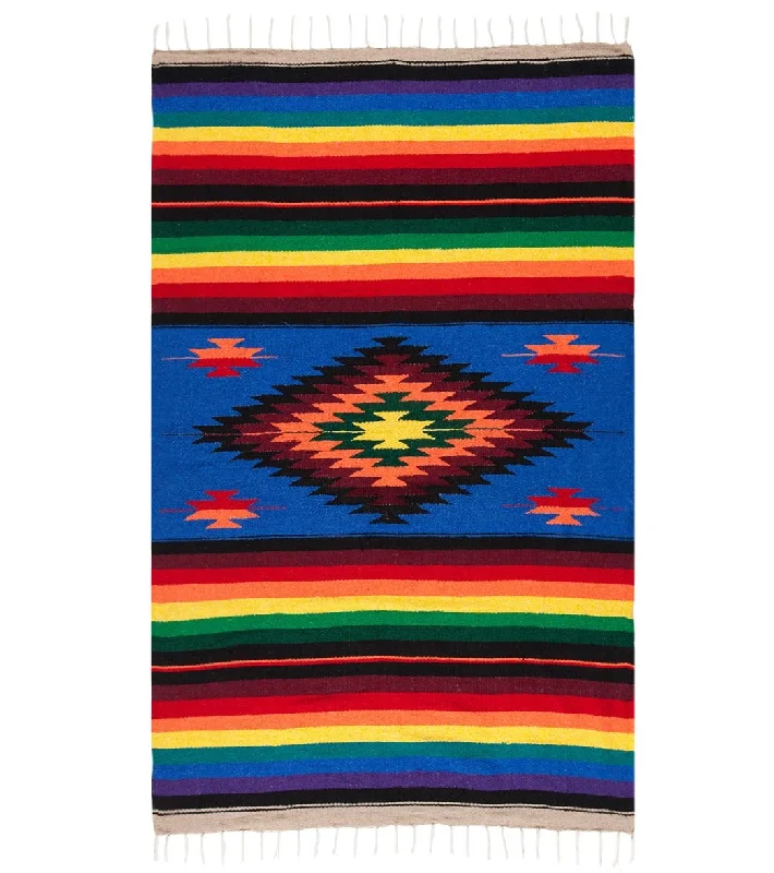 Deepen Your Practice With Budget-Friendly Accessories Native Yoga Super Diamond Mexican Yoga Blanket (Colors May Vary) Royal Blue Deepen Your Practice With Budget-Friendly Accessories Native Yoga Super Diamond Mexican Yoga Blanket (Colors May Vary) Royal Blue