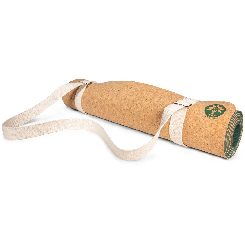 Balance Comfort And Cost With Yoga Discounts Natural Sling and Mat Strap