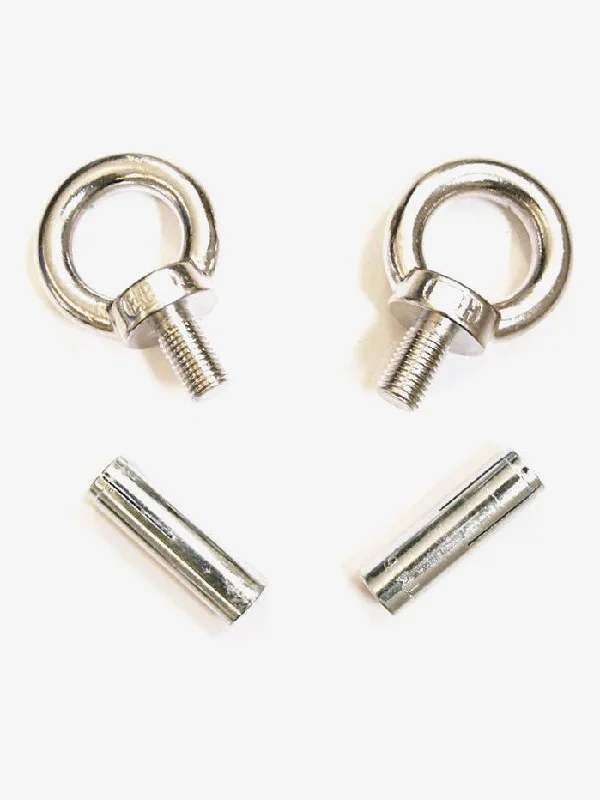 Move Freely, Shop Smart With Yoga Discounts Pair of Stainless Steel Eyebolts & Anchors