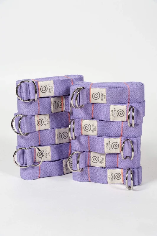 Move Freely, Shop Smart With Yoga Discounts Organic Cotton Yoga Strap - Pack of 12