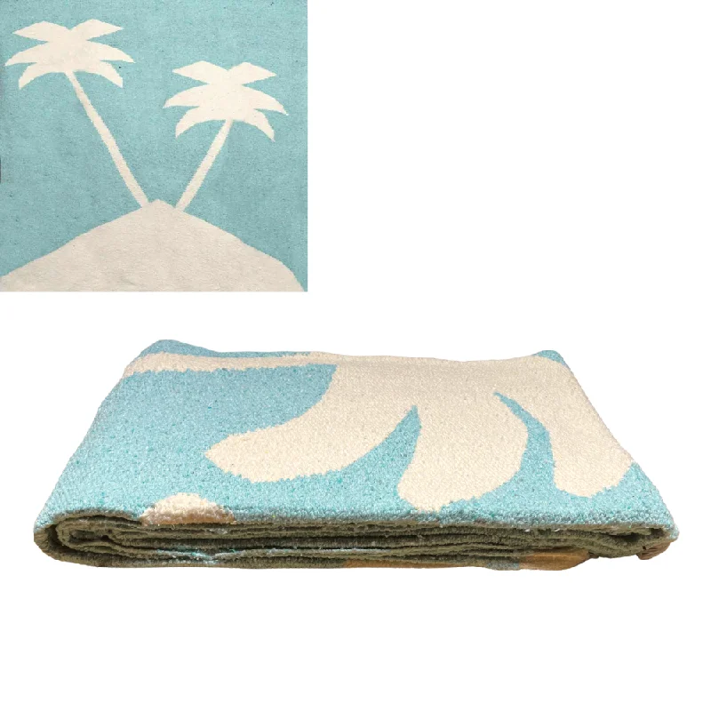 Lightweight, Breathable, And Now More Affordable Palm Tree Blanket