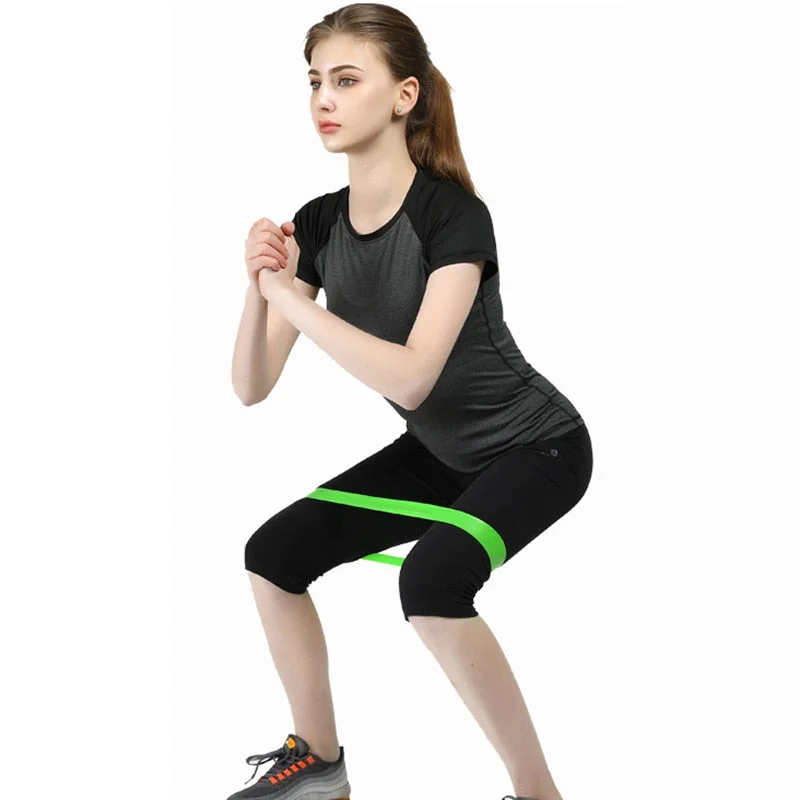 Your Perfect Yoga Essentials Now On Sale Pilates Elastic Fitness Loop Resistance Bands Stretching Workout Natural Latex Home Power Tension Training Gym Sports Tourniquet