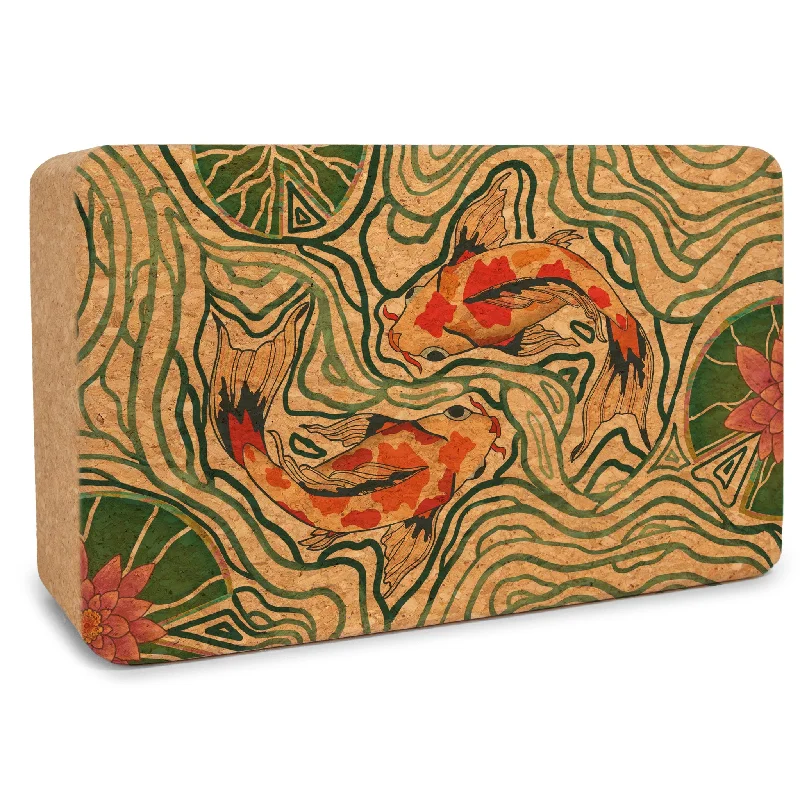 Special Discounts On The Tools To Enhance Your Flow Pond of Harmony Cork Yoga Block