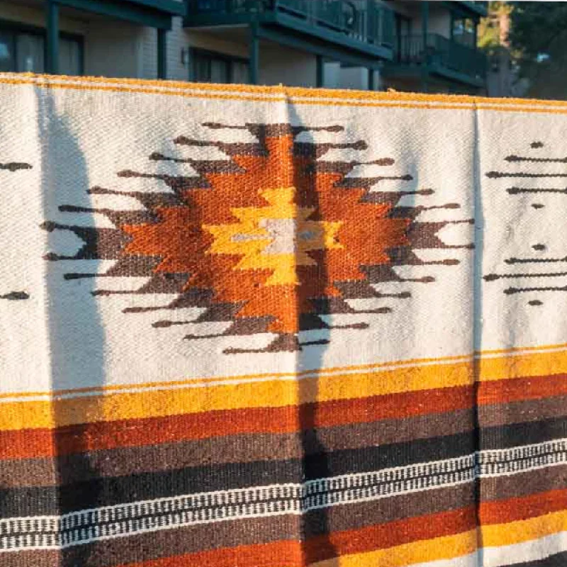 From Mats To Straps, Shop Yoga Deals Today Queen Size Southwest Mexican Blanket - Wool