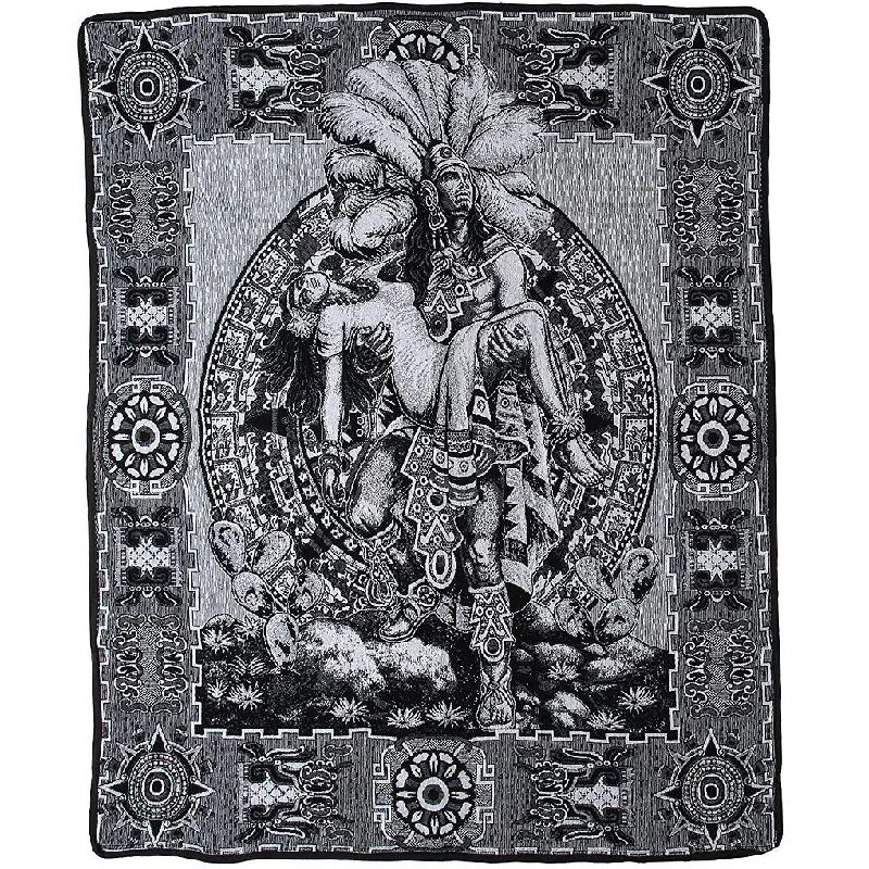 Breathe Easy With Yoga Gear On Sale Aztec Warrior Blanket