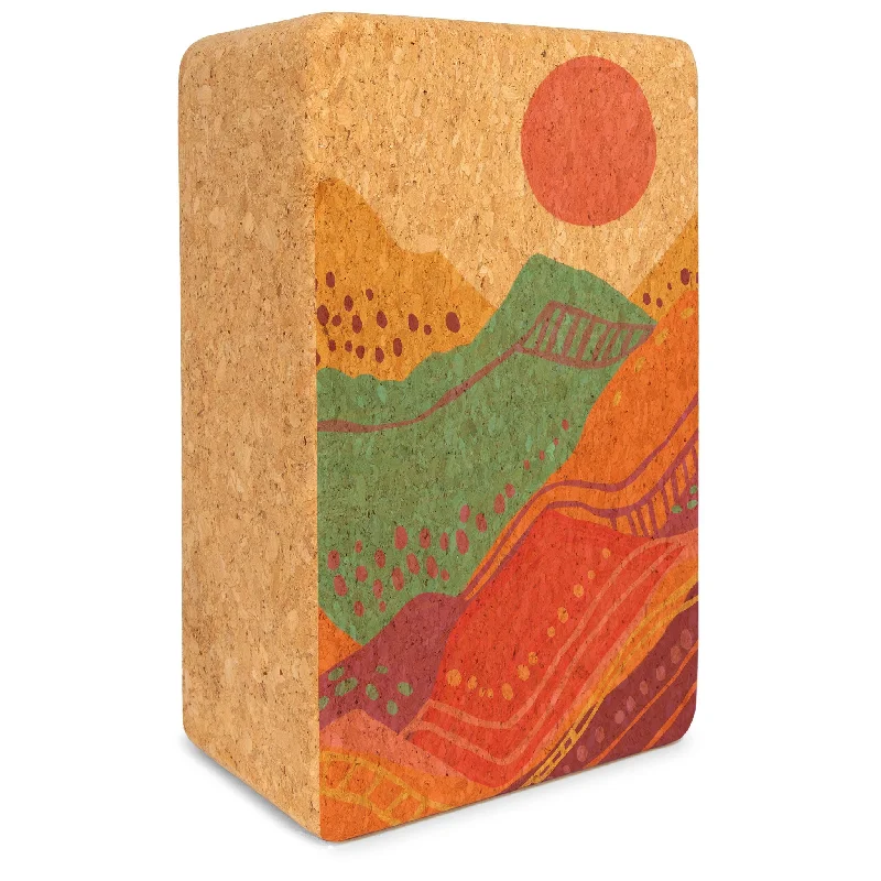 Relax And Restore With Yoga Accessories On Sale Spirit Rising Cork Yoga Block