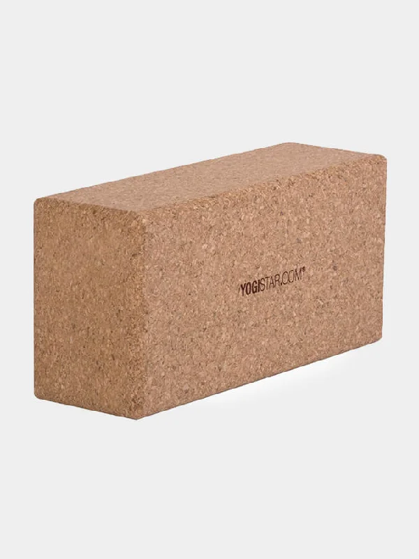 Find Balance With Discounted Yoga Essentials Standard Cork Brick - Yogistar
