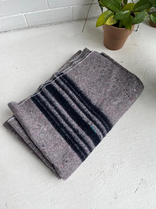 Breathe Easy With Yoga Gear On Sale Stripe Wool Blanket