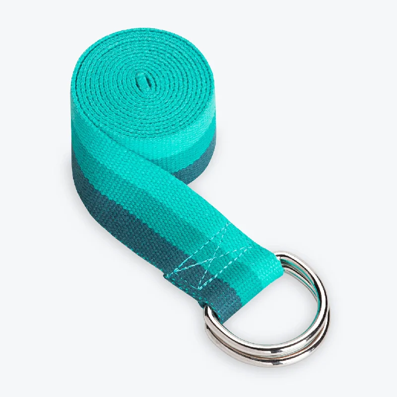Find Balance With Our Yoga Discounts Tri-color Yoga Strap (6 ft.)